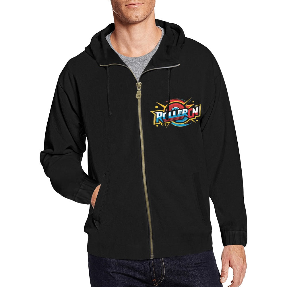 Men's Full Zip Hoodie - Roller