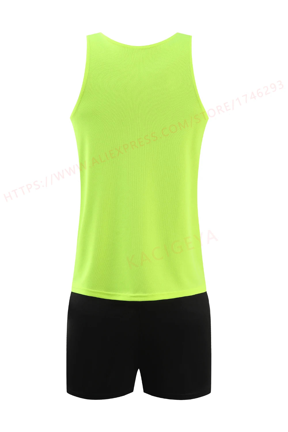 Men Sports Suits Quick Dry Slim Fit Marathon Running Track And Field Tracksuits Fashion Prints Gym Sportswear Vest+Shorts Set - Roller