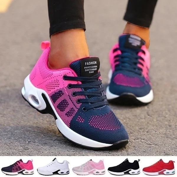 Women Running Shoes Breathable Casual Shoes Outdoor Light Weight Sports Shoes Casual Walking Sneakers Tenis Feminino Shoes - Roller