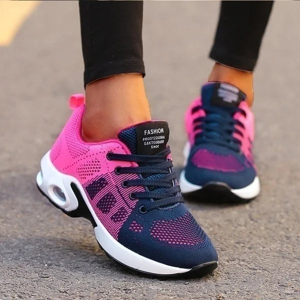 Women Running Shoes Breathable Casual Shoes Outdoor Light Weight Sports Shoes Casual Walking Sneakers Tenis Feminino Shoes - Roller