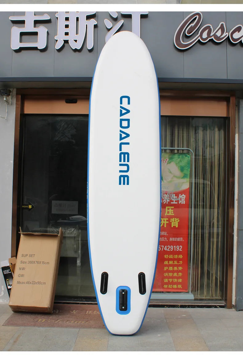 SUP Surfboard Standing Inflatable Paddle Board Adult Brushed Mesh Material Pulp Board Water Surfboard - Roller