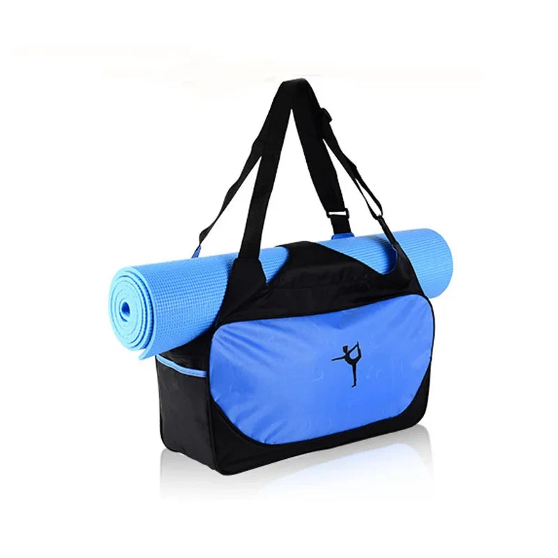 Gym Bag Yoga Mat Tote Bag WITHOUT Yoga Mat Carrier Waterproof Sports Pilates Adjustable Fitness Shoulder Sling Bags Accessories - Roller