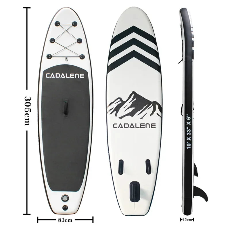SUP Surfboard Standing Inflatable Paddle Board Adult Brushed Mesh Material Pulp Board Water Surfboard - Roller