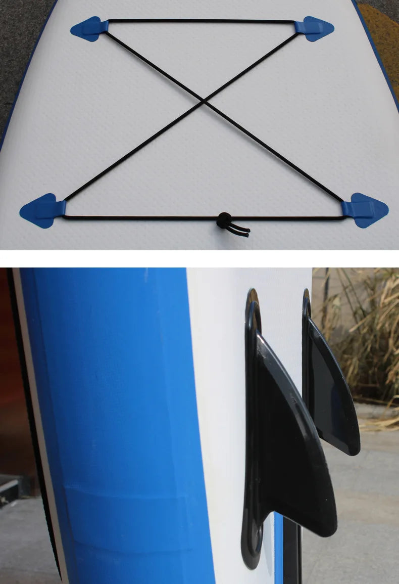 SUP Surfboard Standing Inflatable Paddle Board Adult Brushed Mesh Material Pulp Board Water Surfboard - Roller
