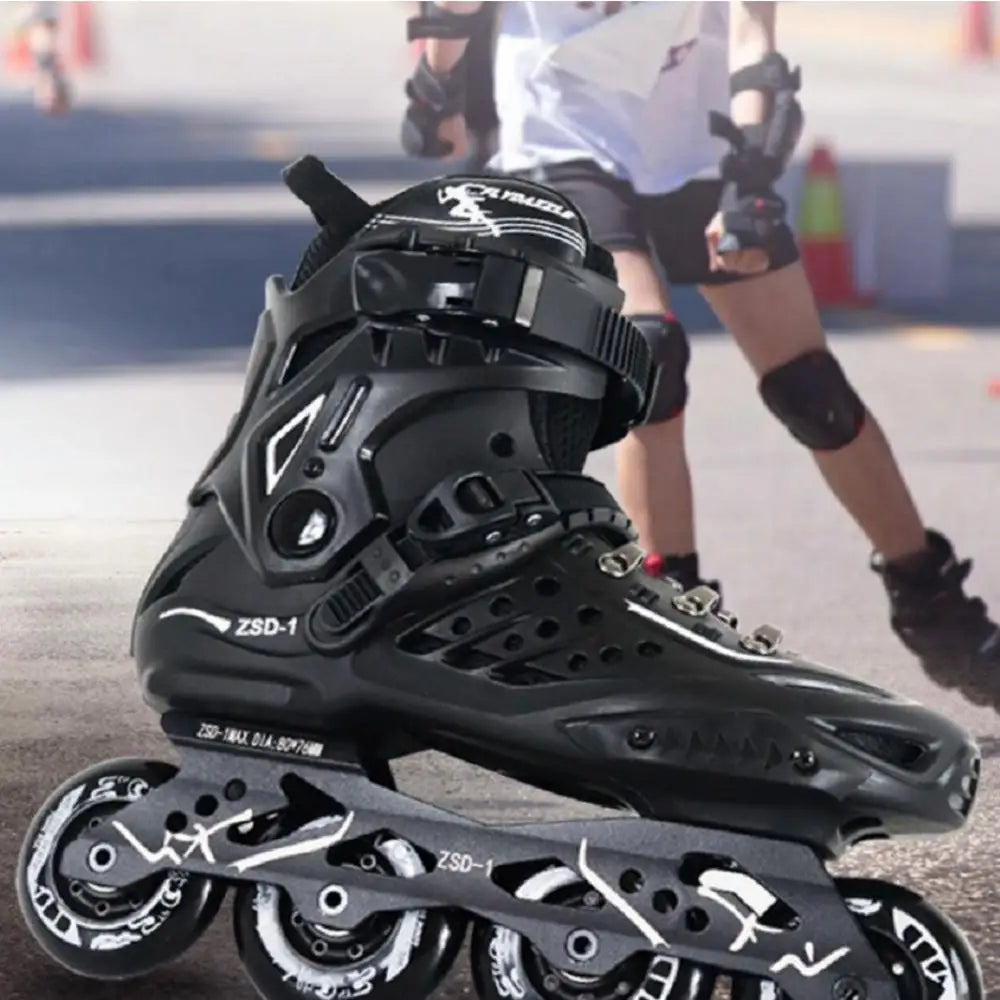Inline Skates Professional Roller Skate Shoes Slalom Adult Roller Skating Shoes Sliding Free Skate Sneakers Patins 35-46 - Roller