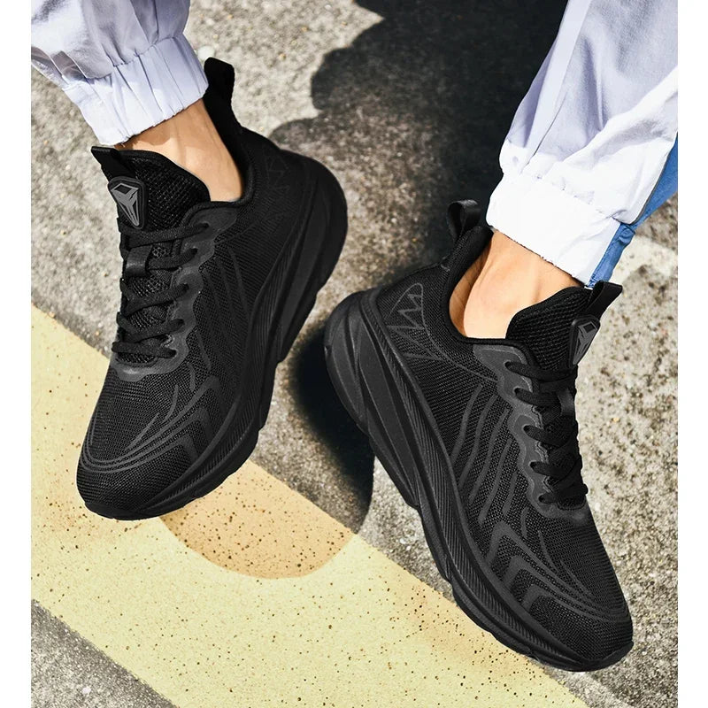 Ultralight Running Shoes Men Women Cushion Jogging Sports Shoes Leisure Sneakers Men Trendy Outdoor Walking Shoes Male Footwear - Roller