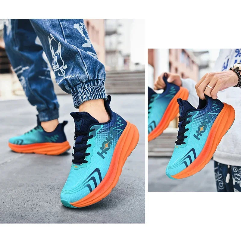 Ultralight Running Shoes Men Women Cushion Jogging Sports Shoes Leisure Sneakers Men Trendy Outdoor Walking Shoes Male Footwear - Roller
