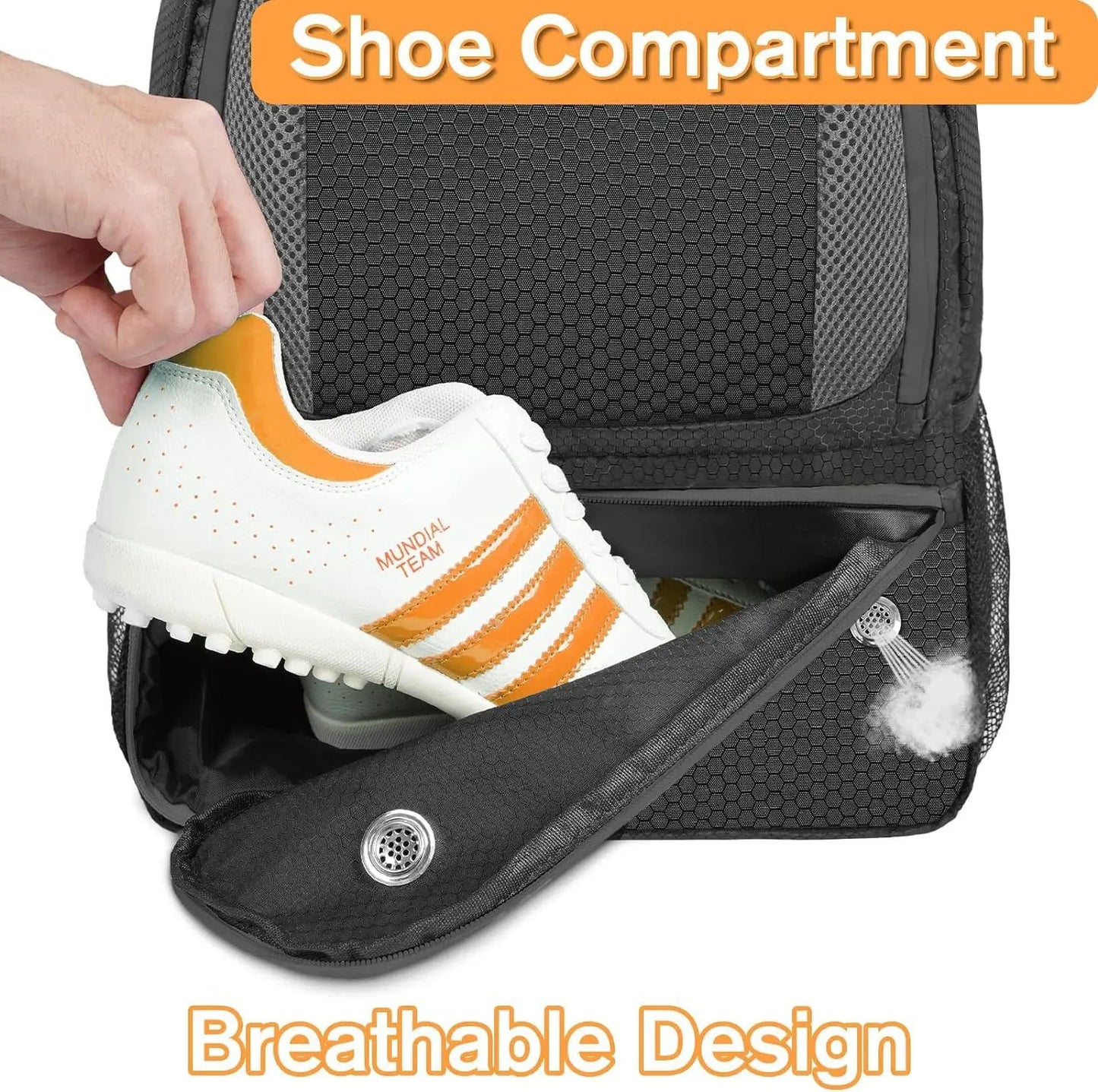 Cross border new backpack football bag waterproof sports equipment bag outdoor basketball volleyball bag convenient and lightwei - Roller