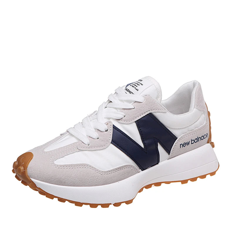 Fashionable and versatile running Forrest Gump women's shoes, thick sole, shock-absorbing, wear-resistant casual sports shoes - Roller