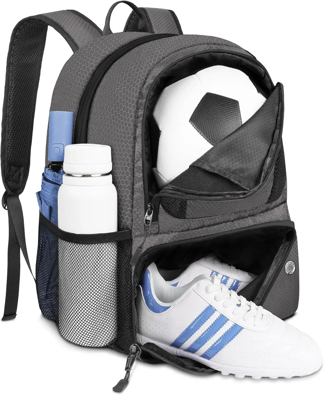 Cross border new backpack football bag waterproof sports equipment bag outdoor basketball volleyball bag convenient and lightwei - Roller