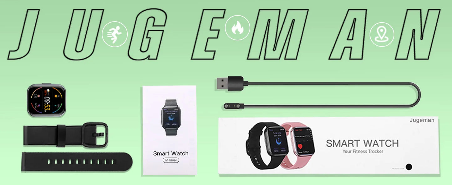 Nerunsa Smart Watch, 1.69" HD Touch Screen Fitness Watch - Roller