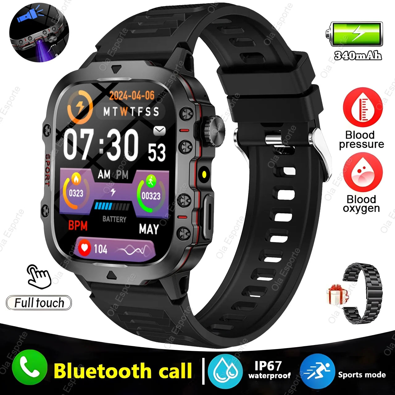 2025 New For Xiaomi Military Smart Watch - Roller