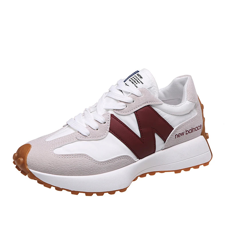 Fashionable and versatile running Forrest Gump women's shoes, thick sole, shock-absorbing, wear-resistant casual sports shoes - Roller