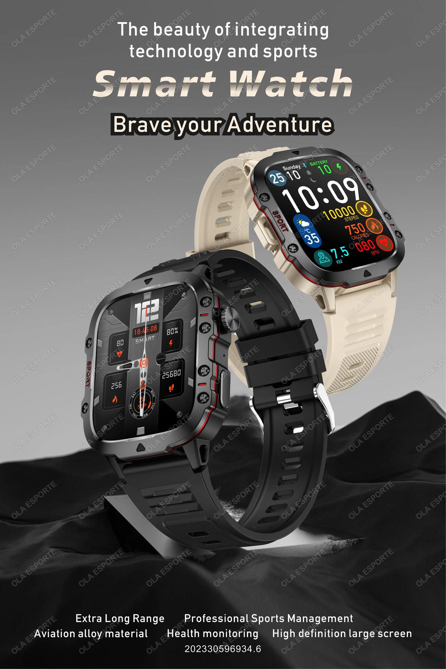 2025 New For Xiaomi Military Smart Watch - Roller