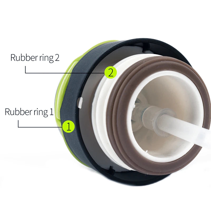 Bicycle Water Bottle Vacuum Stainless Steel Cycling Water Bottle Modern Double Walled Simple Thermo Mug Insulated Water Bottle - Roller