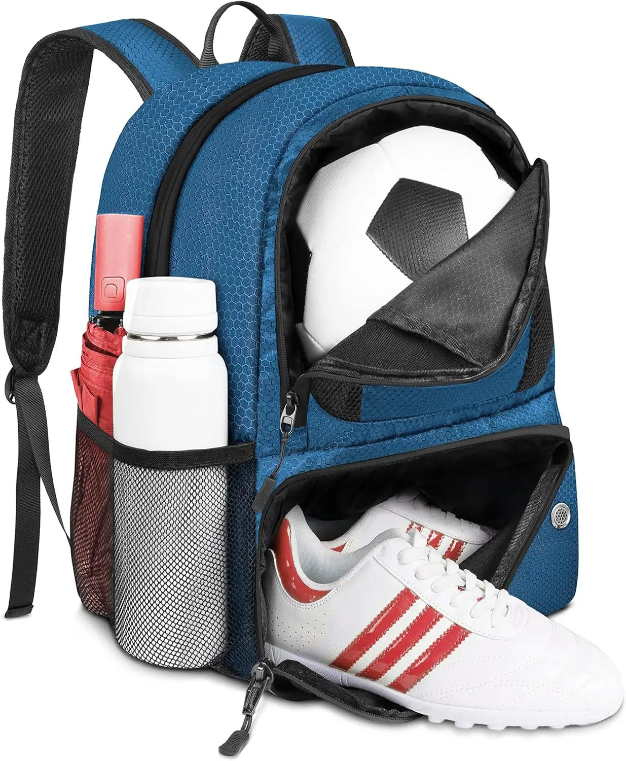 Cross border new backpack football bag waterproof sports equipment bag outdoor basketball volleyball bag convenient and lightwei - Roller