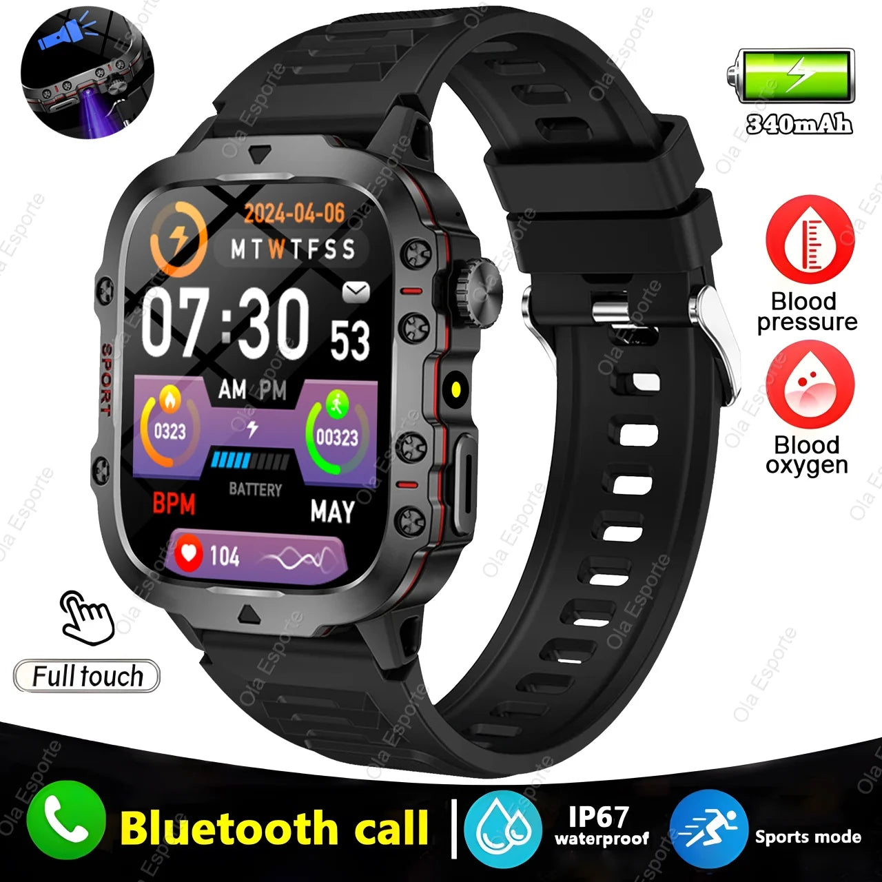 2025 New For Xiaomi Military Smart Watch - Roller