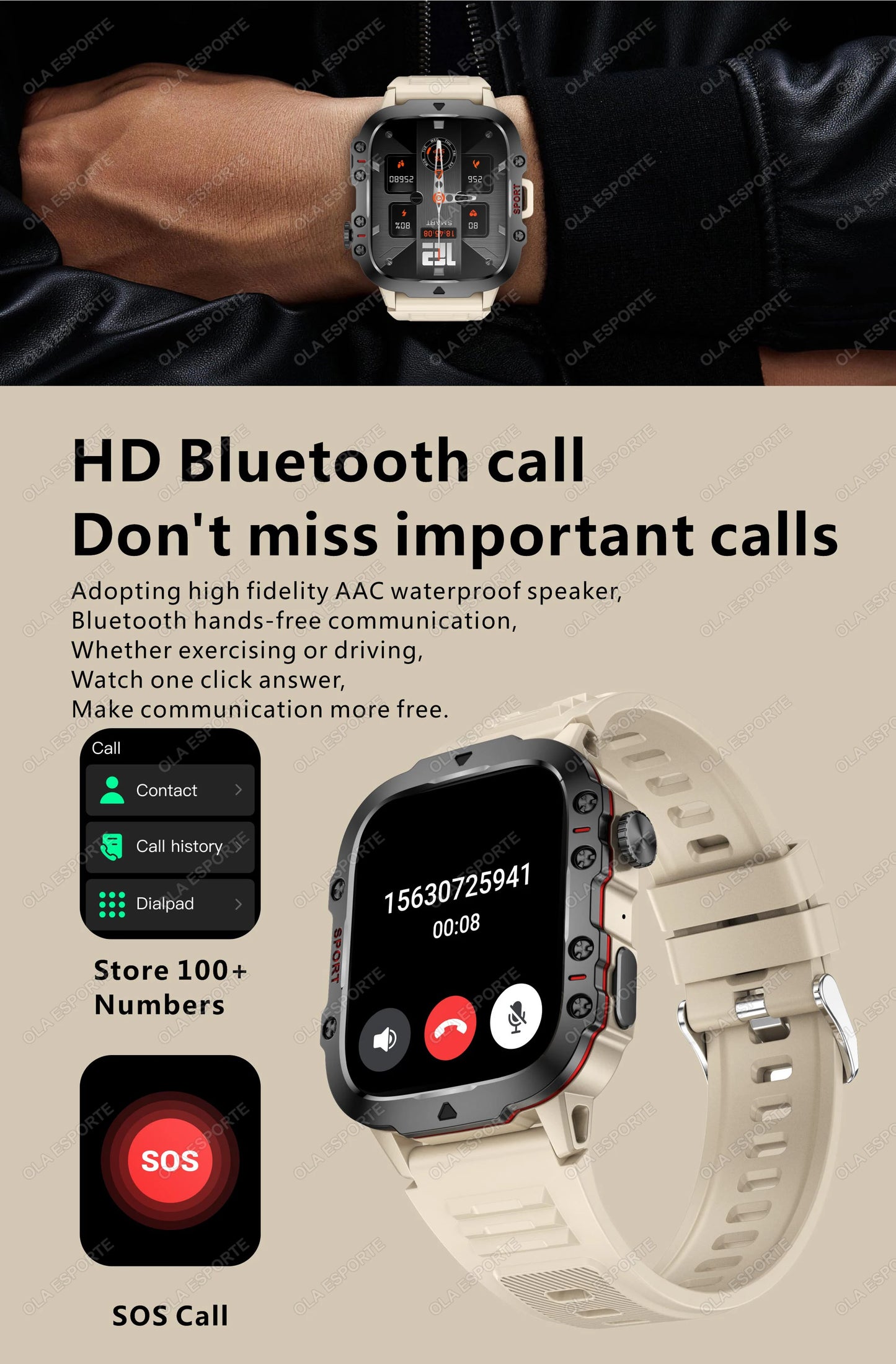 2025 New For Xiaomi Military Smart Watch - Roller