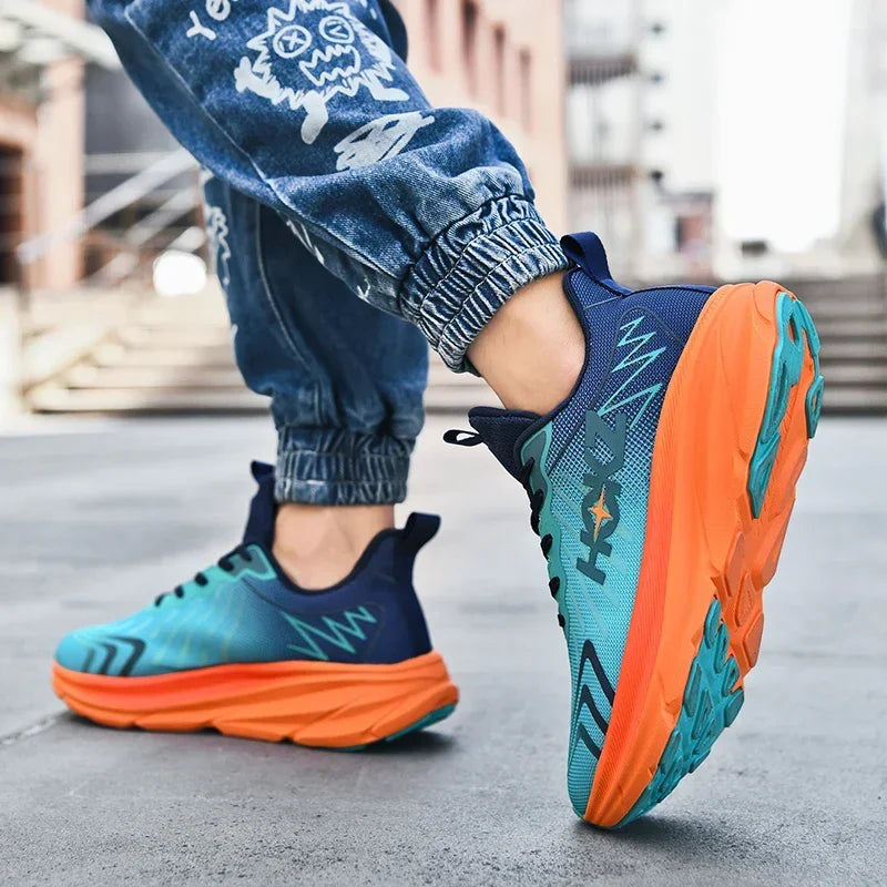 Ultralight Running Shoes Men Women Cushion Jogging Sports Shoes Leisure Sneakers Men Trendy Outdoor Walking Shoes Male Footwear - Roller