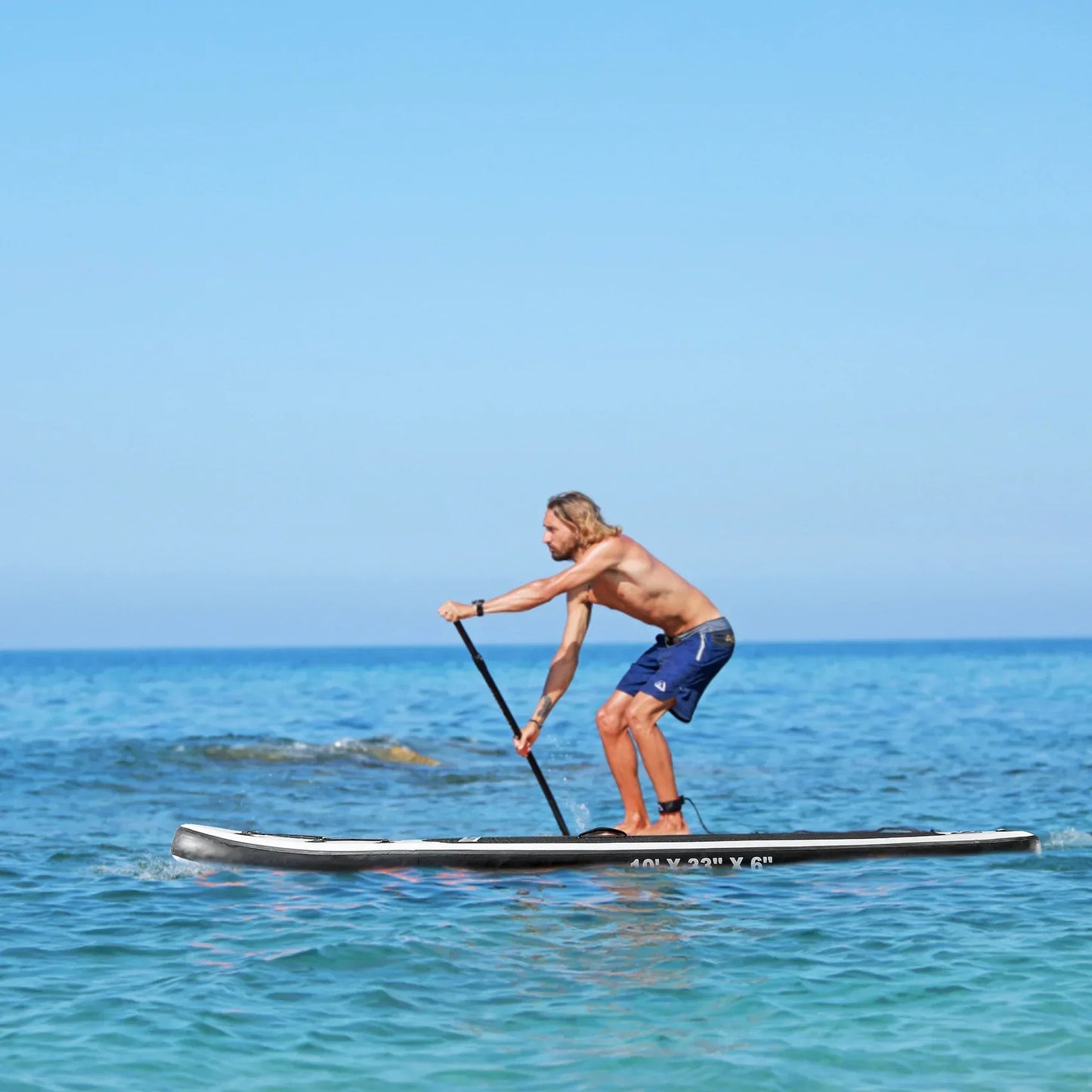 SUP Surfboard Standing Inflatable Paddle Board Adult Brushed Mesh Material Pulp Board Water Surfboard - Roller