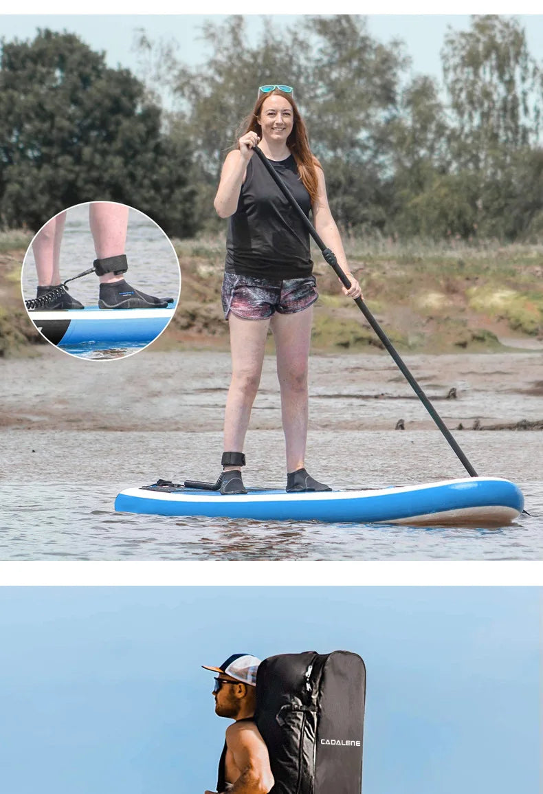 SUP Surfboard Standing Inflatable Paddle Board Adult Brushed Mesh Material Pulp Board Water Surfboard - Roller