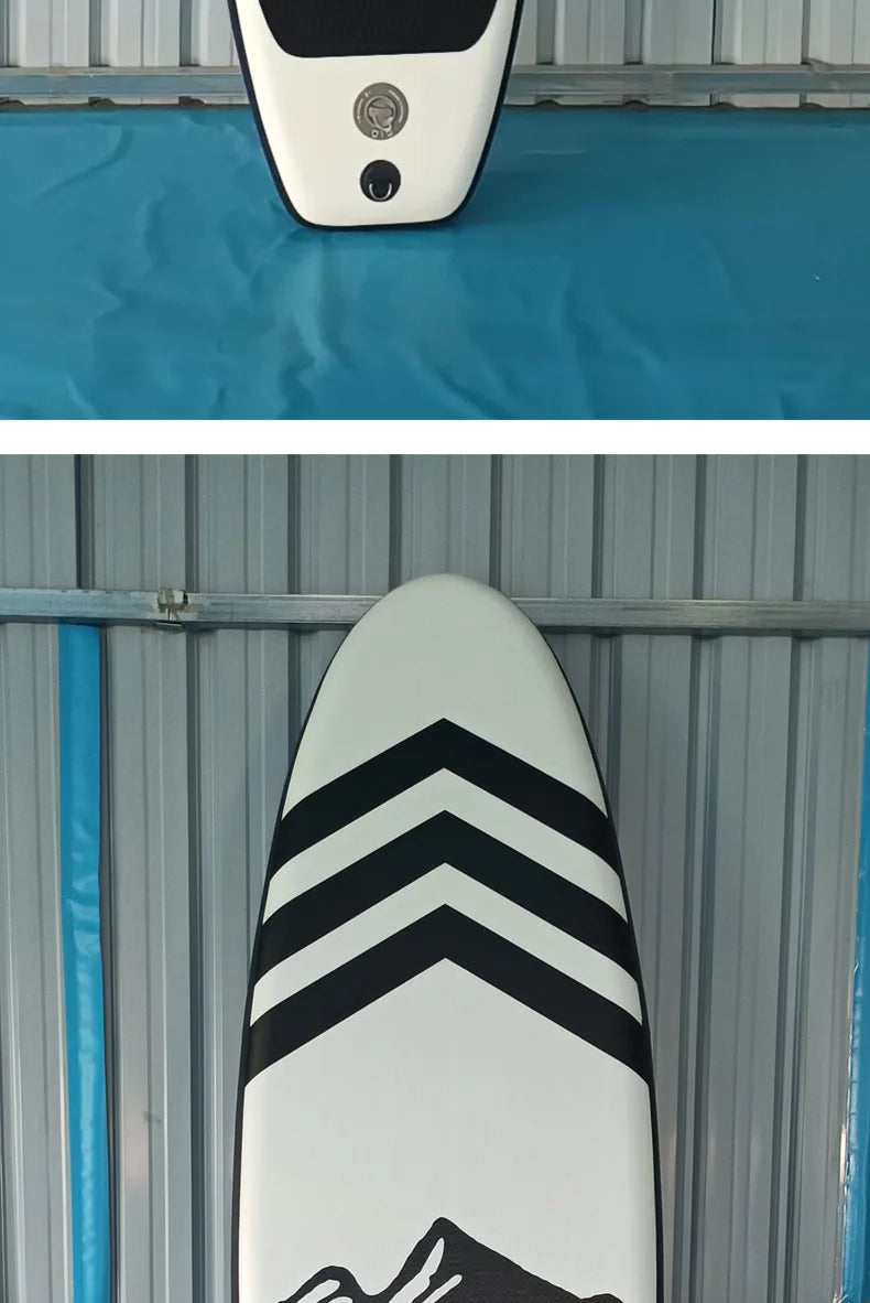 SUP Surfboard Standing Inflatable Paddle Board Adult Brushed Mesh Material Pulp Board Water Surfboard - Roller