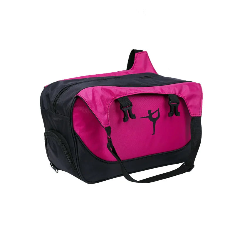 Gym Bag Yoga Mat Tote Bag WITHOUT Yoga Mat Carrier Waterproof Sports Pilates Adjustable Fitness Shoulder Sling Bags Accessories - Roller