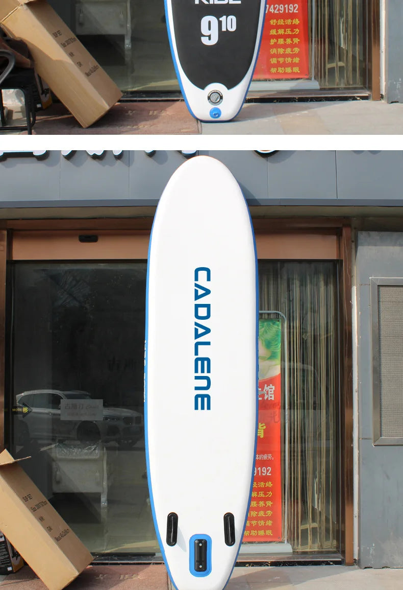 SUP Surfboard Standing Inflatable Paddle Board Adult Brushed Mesh Material Pulp Board Water Surfboard - Roller