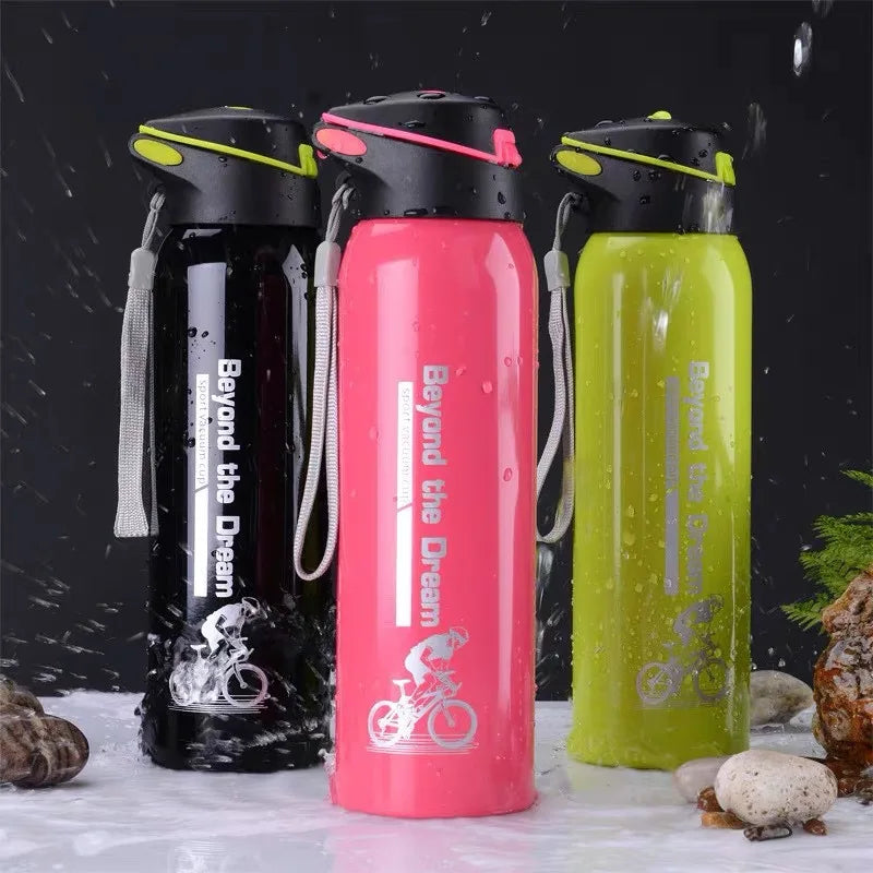 Bicycle Water Bottle Vacuum Stainless Steel Cycling Water Bottle Modern Double Walled Simple Thermo Mug Insulated Water Bottle - Roller