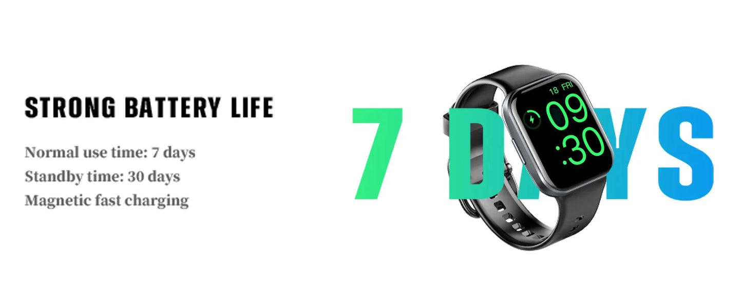 Nerunsa Smart Watch, 1.69" HD Touch Screen Fitness Watch - Roller