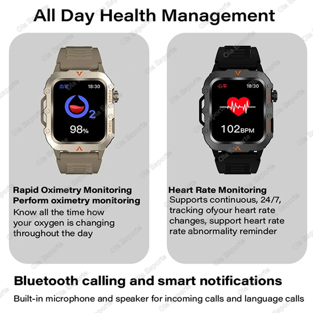 Outdoor Sport Smart Watch with Led Lighting - Roller