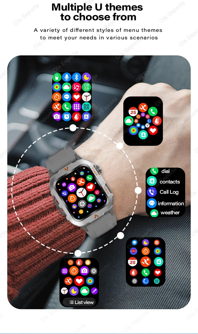 Outdoor Sport Smart Watch with Led Lighting - Roller