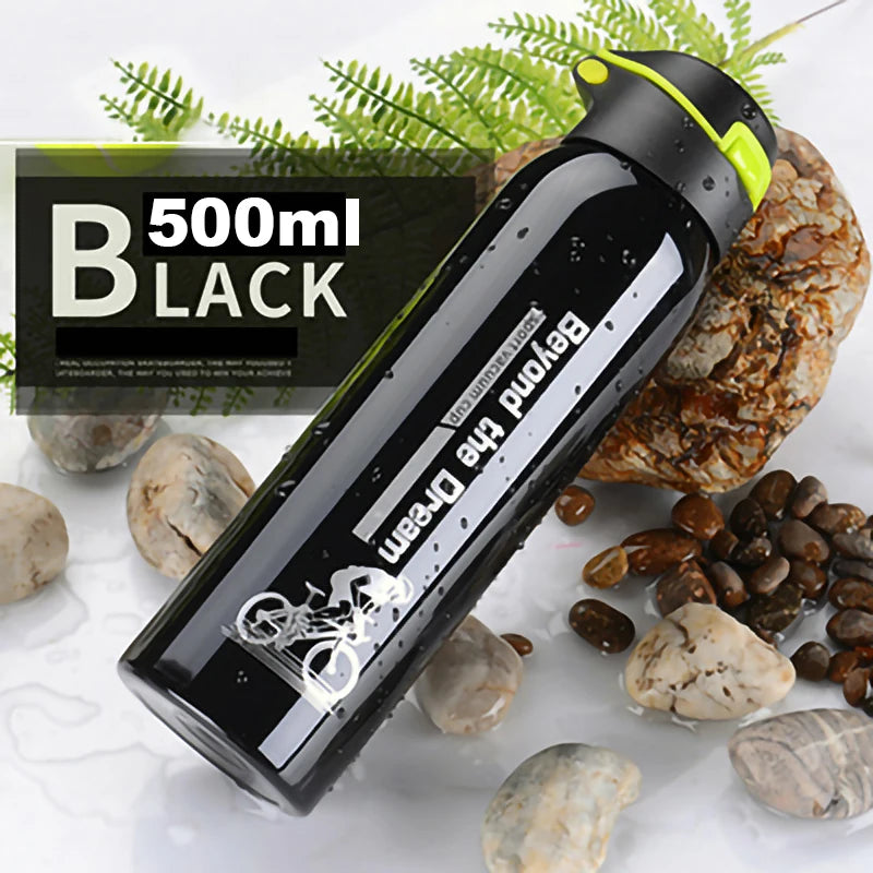 Bicycle Water Bottle Vacuum Stainless Steel Cycling Water Bottle Modern Double Walled Simple Thermo Mug Insulated Water Bottle - Roller