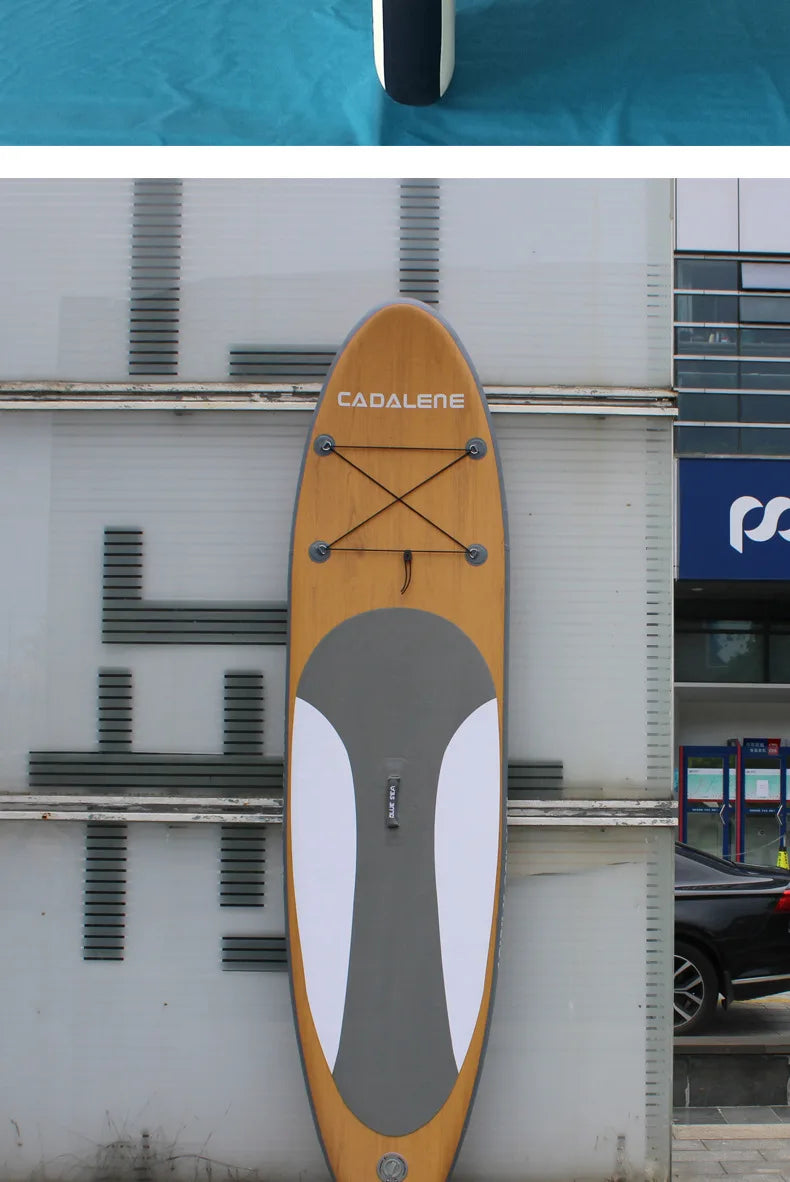 SUP Surfboard Standing Inflatable Paddle Board Adult Brushed Mesh Material Pulp Board Water Surfboard - Roller