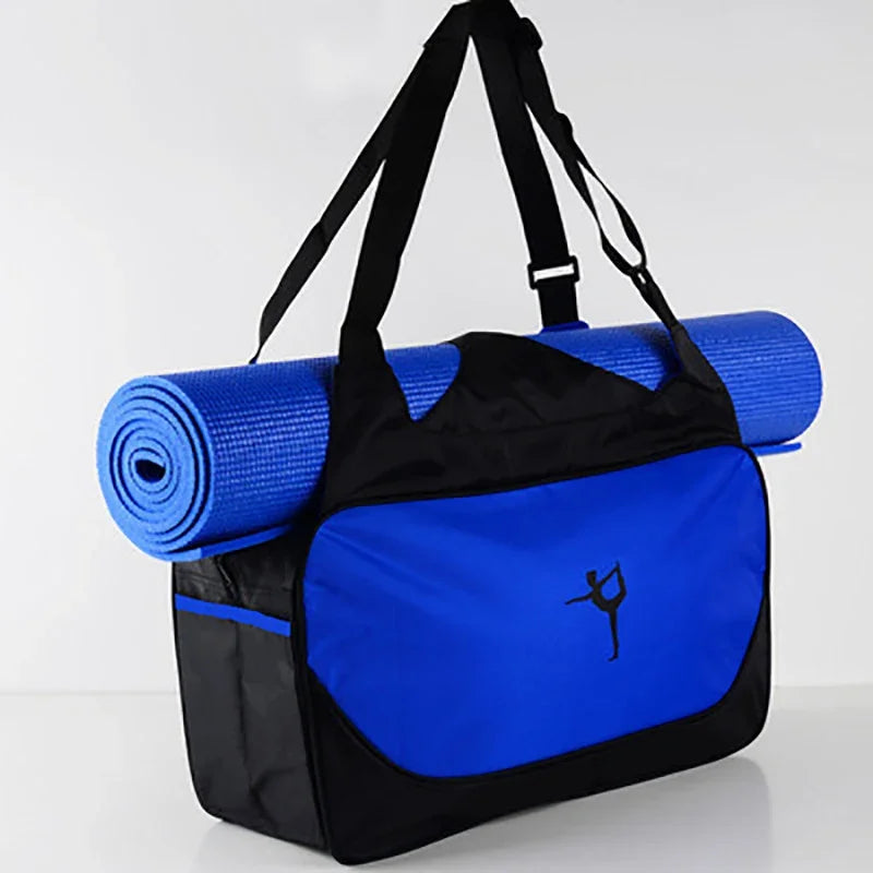 Gym Bag Yoga Mat Tote Bag WITHOUT Yoga Mat Carrier Waterproof Sports Pilates Adjustable Fitness Shoulder Sling Bags Accessories - Roller