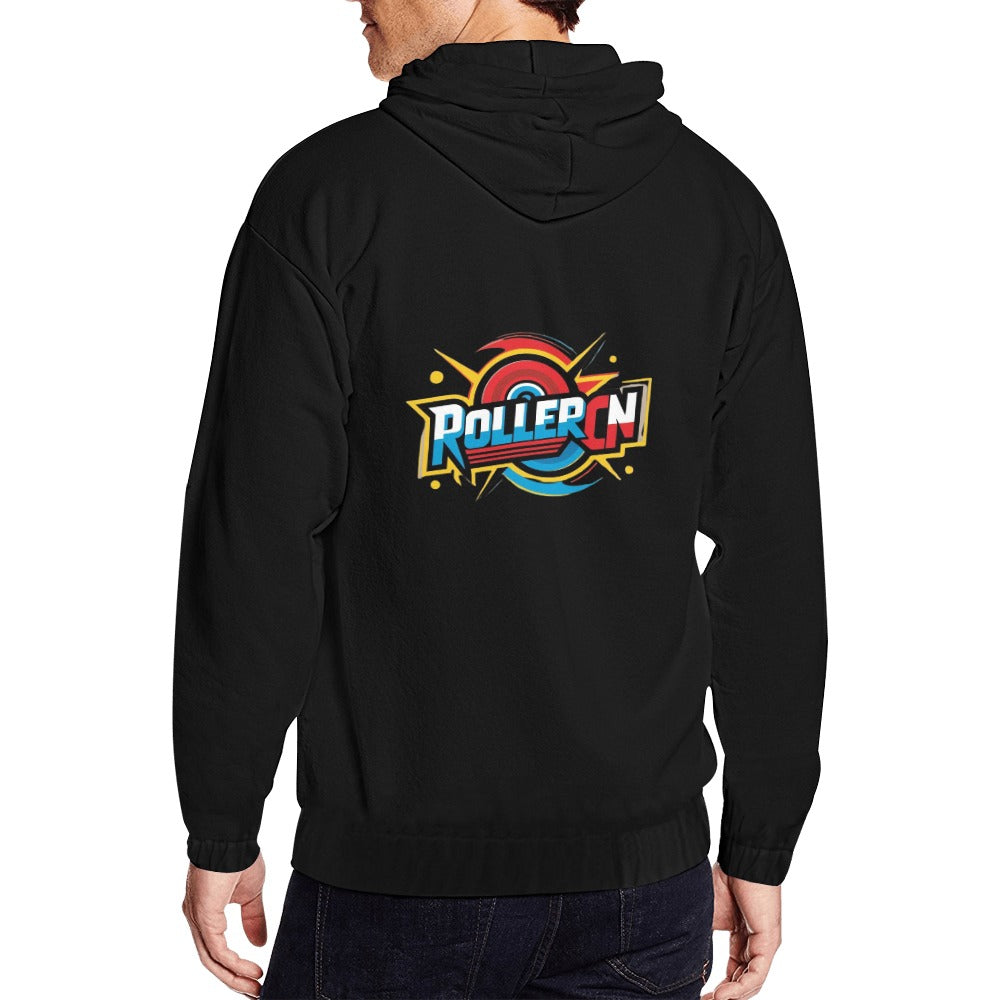 Men's Full Zip Hoodie - Roller