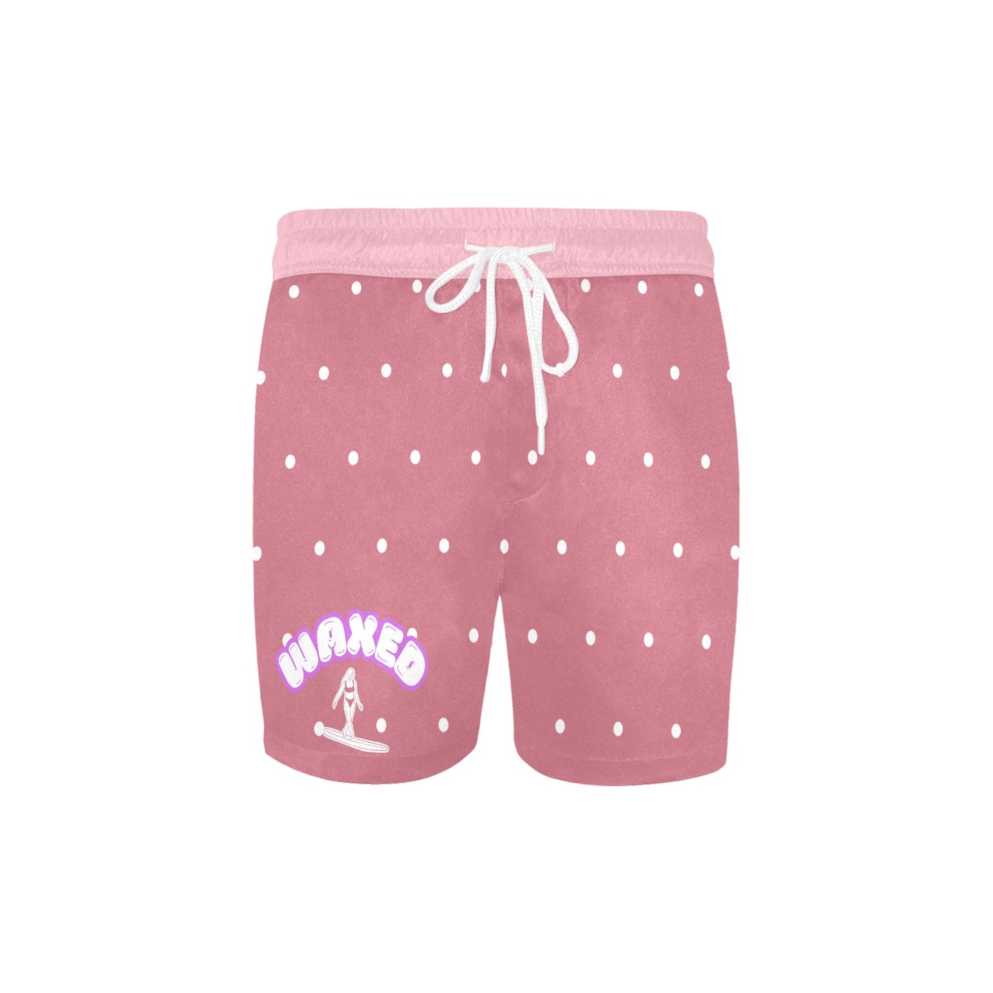 WAXED Men's Mid-Length Swim Shorts - Roller