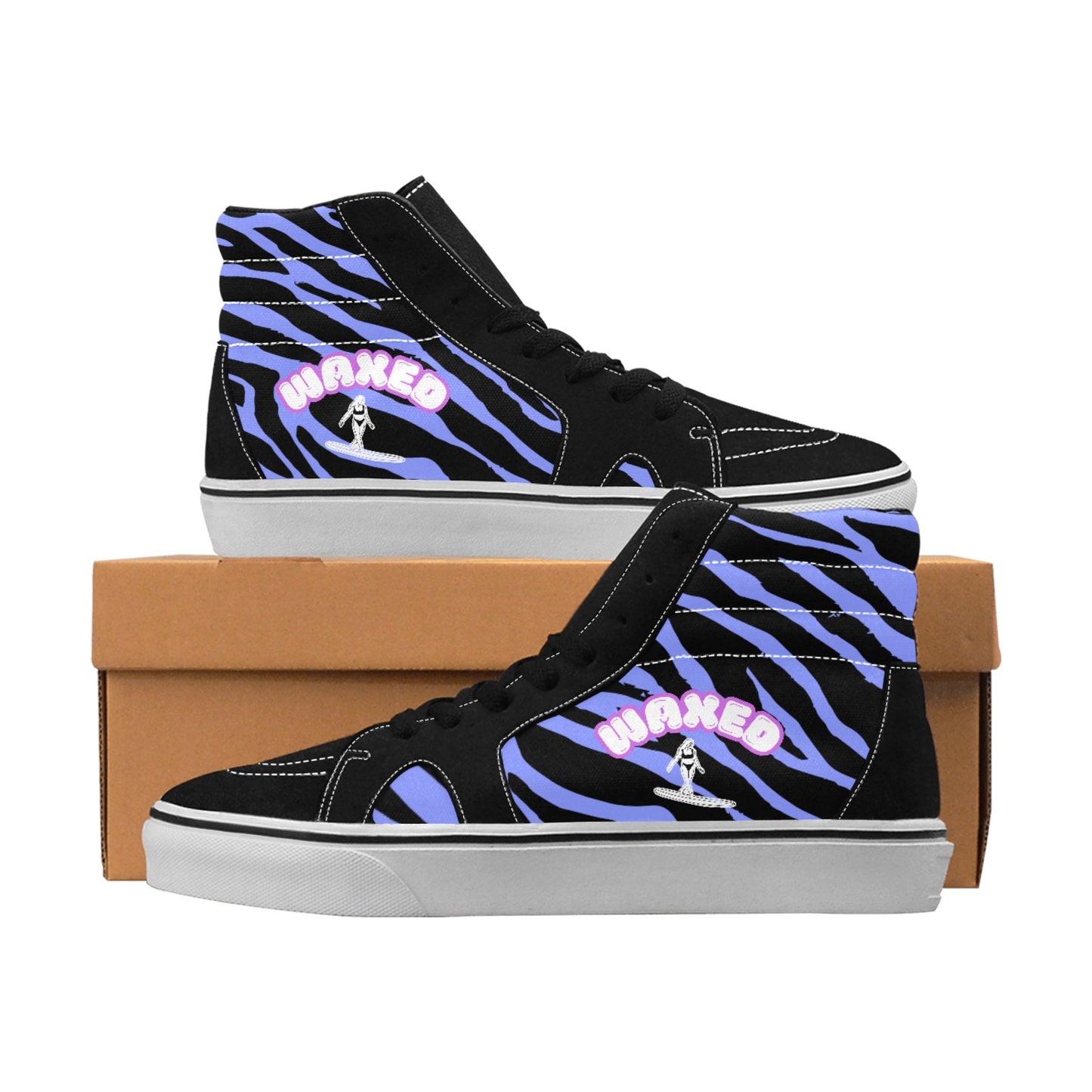 Men's High Top Canvas Shoes (Model E001-1) - Roller