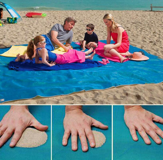 Folding Mat Beach Mat Leaky Sand Beach Mat Outdoor Travel Picnic Mat Camping Mat - Roller
