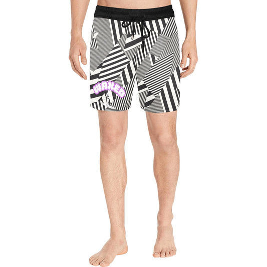waxed Swim Shorts - Roller
