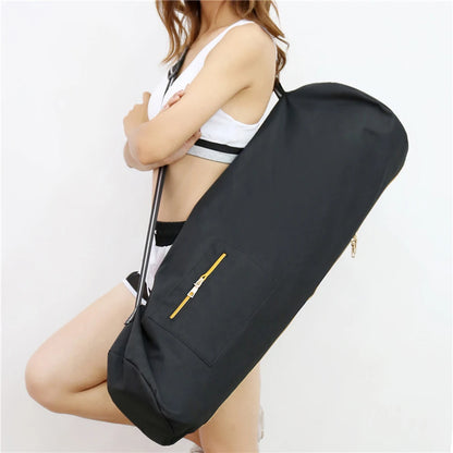 80cm Fitness Storage Bag Multifunctional Oxford Yoga Mat Storage Pocket Large Capacity Lightweight Foldable for Outdoor Camping