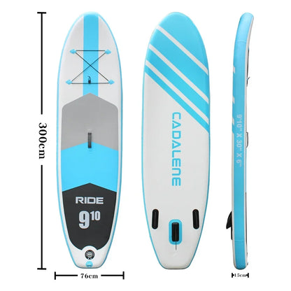 SUP Surfboard Standing Inflatable Paddle Board Adult Brushed Mesh Material Pulp Board Water Surfboard - Roller