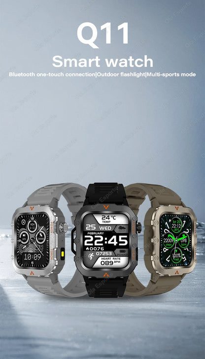 Outdoor Sport Smart Watch with Led Lighting