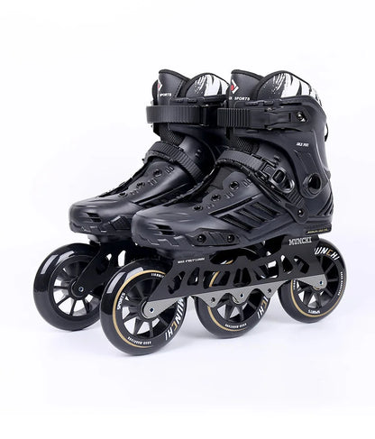 Big three wheel speed skates adult professional racing roller skates adult roller skating children skates for men and women - Roller