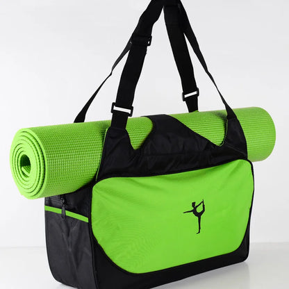 Gym Bag Yoga Mat Tote Bag WITHOUT Yoga Mat Carrier Waterproof Sports Pilates Adjustable Fitness Shoulder Sling Bags Accessories