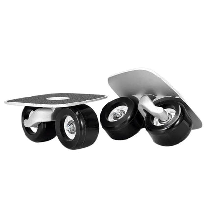 Split Drift Board PU Wheel Alloy Board Kids Adult Skateboard - Roller