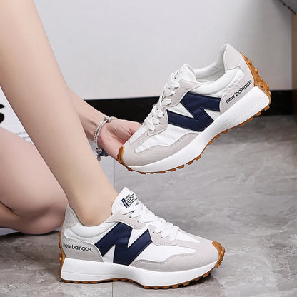 Fashionable and versatile running Forrest Gump women's shoes, thick sole, shock-absorbing, wear-resistant casual sports shoes