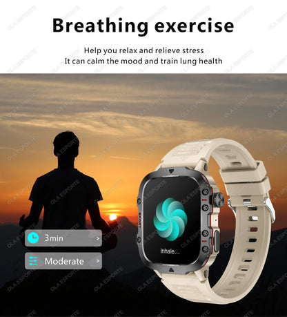 2025 New For Xiaomi Military Smart Watch