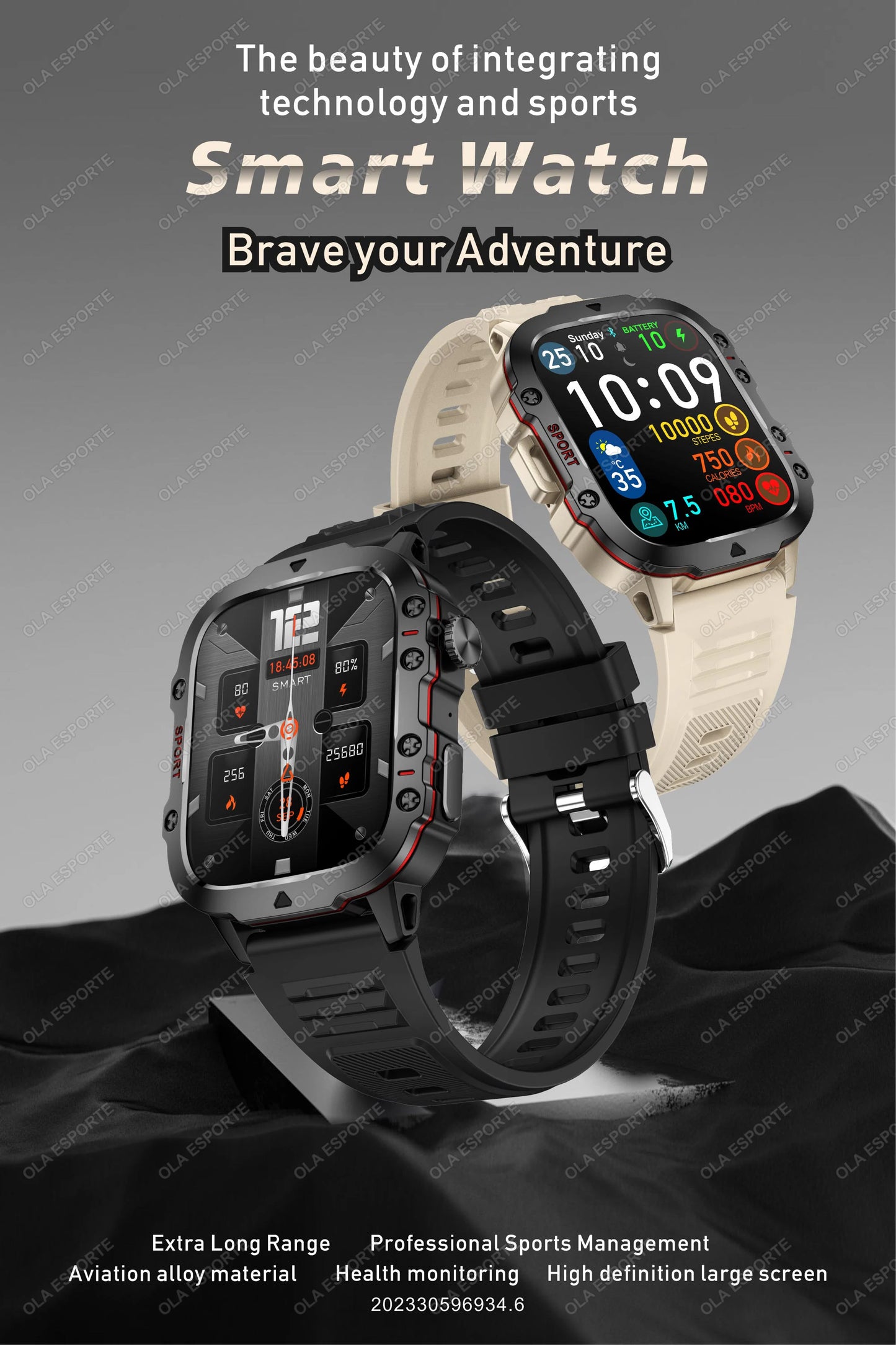 2025 New For Xiaomi Military Smart Watch