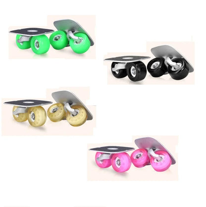 Split Drift Board PU Wheel Alloy Board Kids Adult Skateboard - Roller
